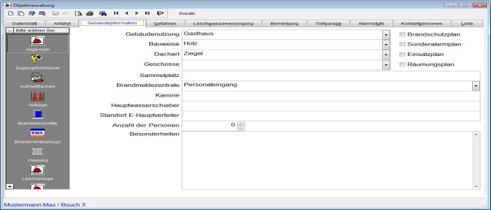 Gebäudeinformationen